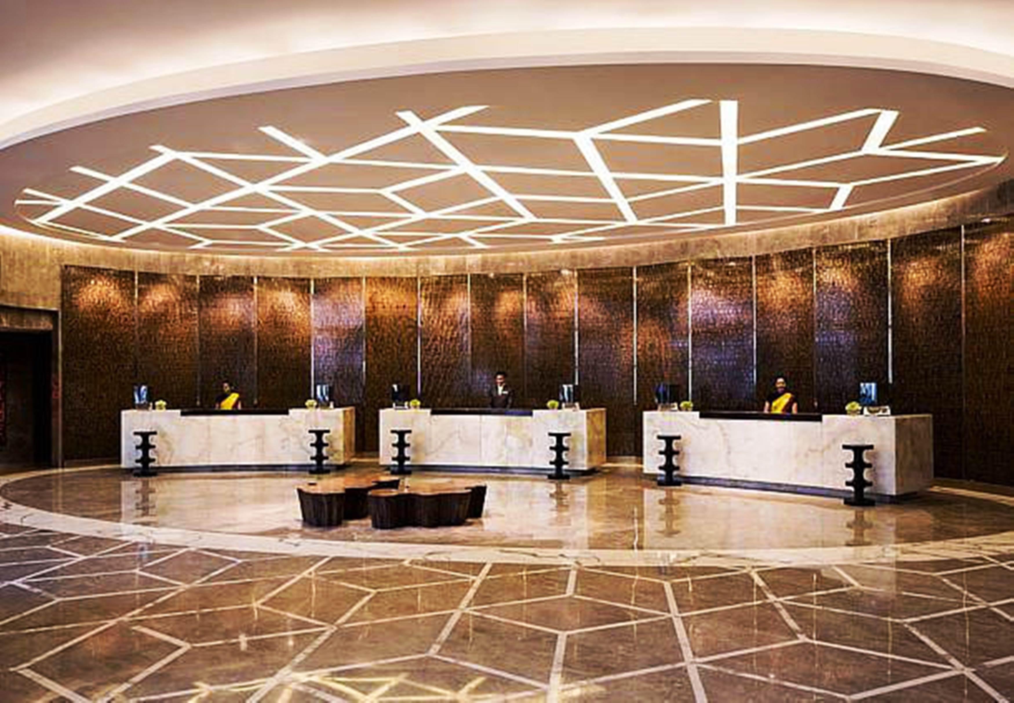 Jw Marriott Hotel New Delhi Aerocity Εξωτερικό φωτογραφία The lobby of the hotel