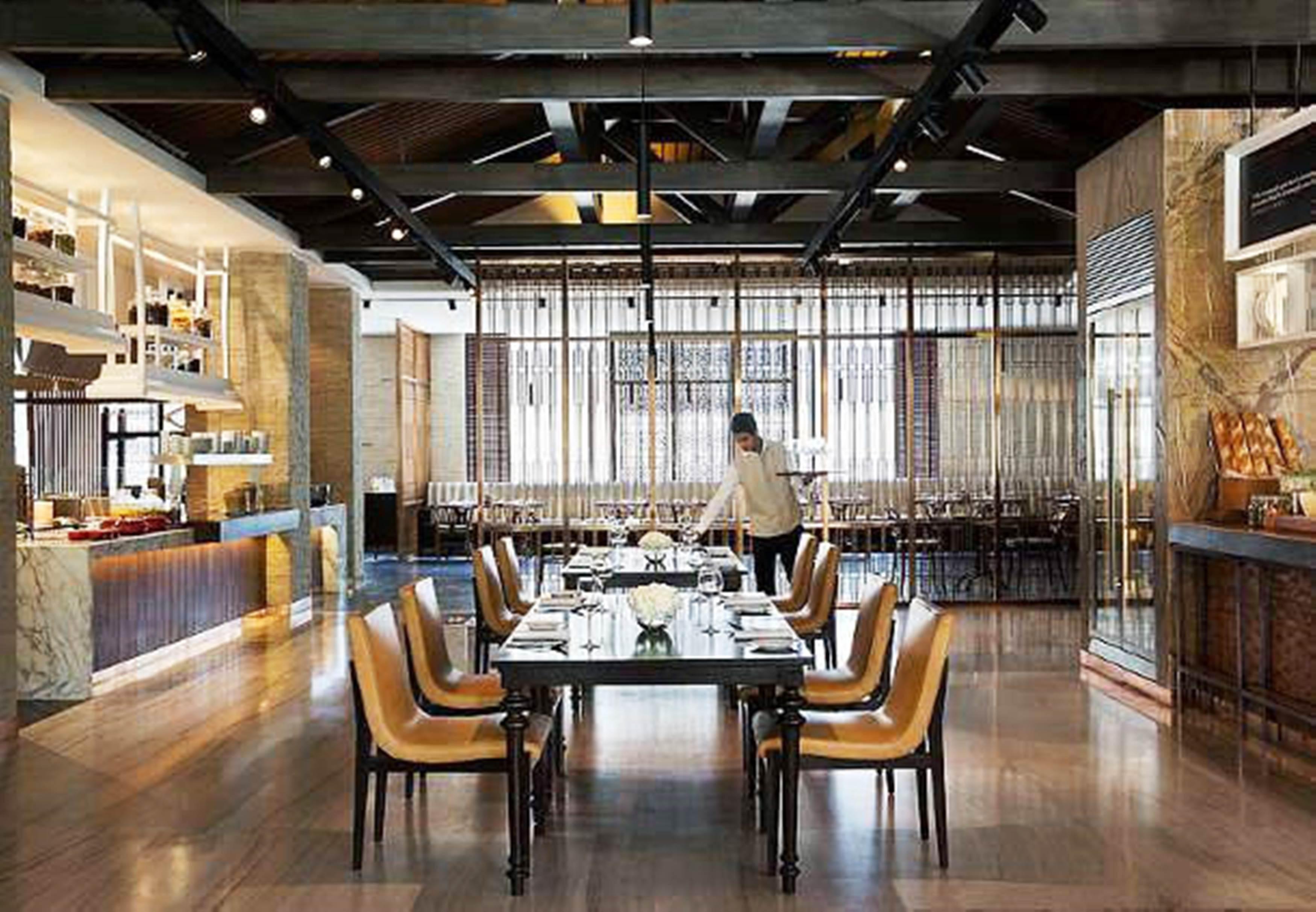 Jw Marriott Hotel New Delhi Aerocity Εξωτερικό φωτογραφία The restaurant